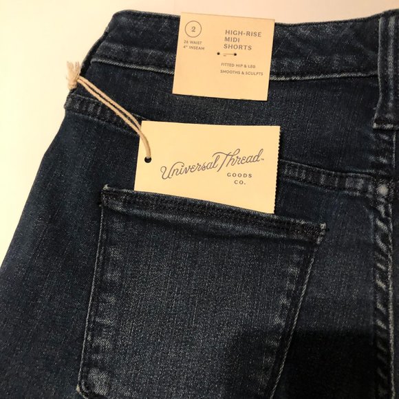 Ladies Universal Thread Mid-Rise Slim Fit Midi - Picture 5 of 5